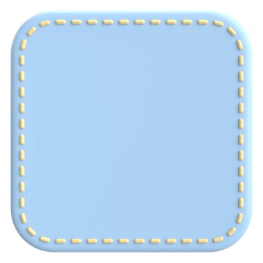 Fiyat etiketi Fiyat etiketi 3B illüstrasyon.