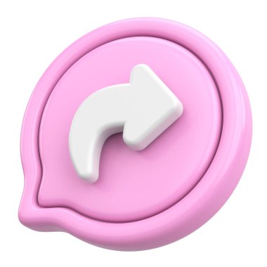 Ortak abonelik simgesi gibi. 3B illüstrasyon.