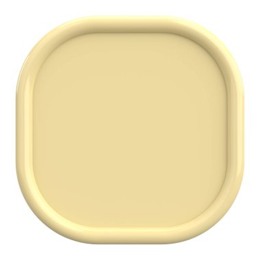 Fiyat etiketi Mesaj kutusu. 3B illüstrasyon.