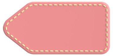 Fiyat etiketi Fiyat etiketi 3B illüstrasyon.