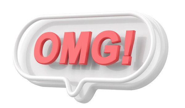 Боже мой. Боже мой, слово и фраза. 3D иллюстрация.