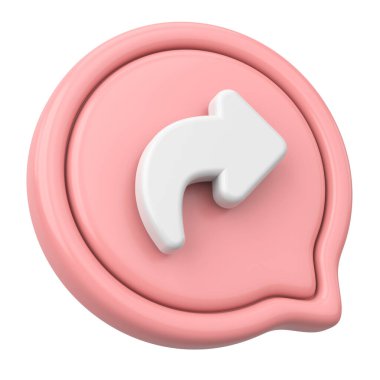 Ortak abonelik simgesi gibi. 3B illüstrasyon.