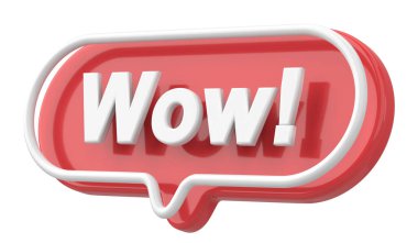 Vay canına. Kelime ve deyim. 3B illüstrasyon.