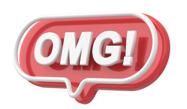 Боже мой. Боже мой, слово и фраза. 3D иллюстрация.