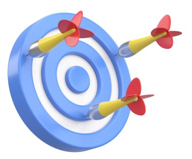 3 boyutlu hata simgesi. 3B illüstrasyon.