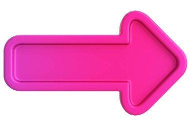 Önceki düğme. Arka düğme. 3B illüstrasyon.