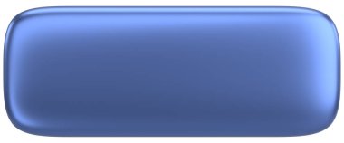 Üç boyutlu düğme. Boş tuş. 3B illüstrasyon.