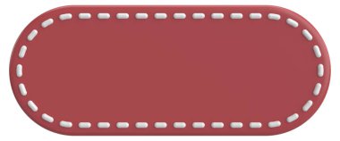 Fiyat etiketi Fiyat etiketi 3B illüstrasyon.