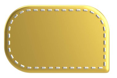 Fiyat etiketi Fiyat etiketi 3B illüstrasyon.