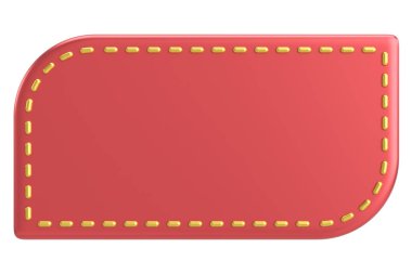 Fiyat etiketi Fiyat etiketi 3B illüstrasyon.