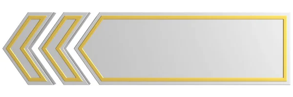 Önceki düğme. Arka düğme. 3B illüstrasyon.