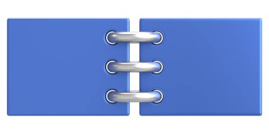 Üç boyutlu skor tabelası. Zaman etiketi. 3B illüstrasyon.