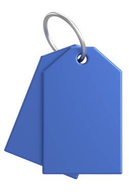 Fiyat etiketi Fiyat etiketi 3B illüstrasyon.