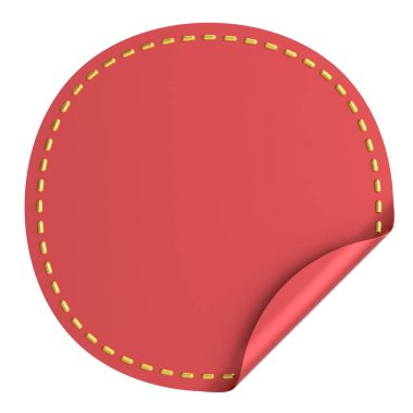 Fiyat etiketi Fiyat etiketi 3B illüstrasyon.