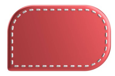 Fiyat etiketi Fiyat etiketi 3B illüstrasyon.