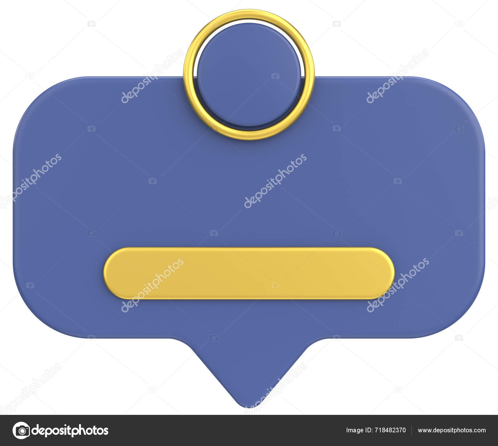 Profile Box Social Media Profile Illustration — Stock Photo ...