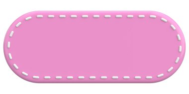 Fiyat etiketi Mesaj kutusu. 3B illüstrasyon.