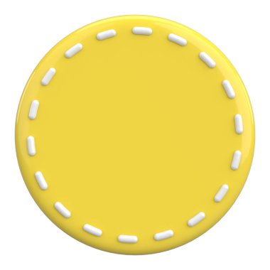 Fiyat etiketi Mesaj kutusu. 3B illüstrasyon.