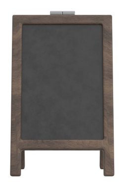 Bir Gıda Ekran Tahtasının 3B Görünümü.