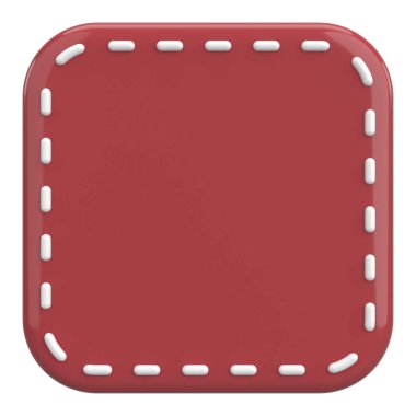 Fiyat etiketi Mesaj kutusu. 3B illüstrasyon.