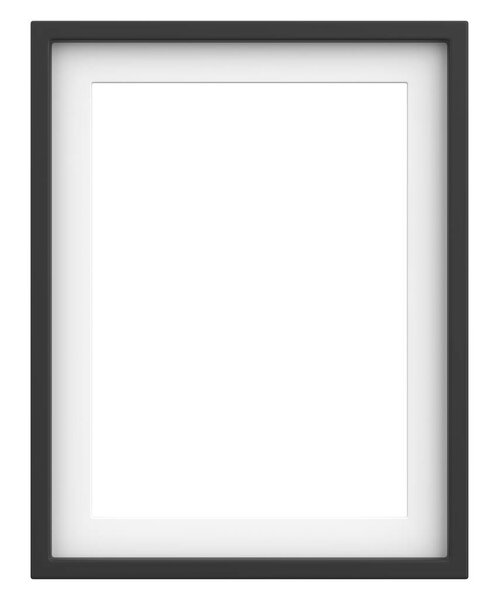 Картинка. Портретная рамка. 3D иллюстрация.