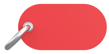 Fiyat etiketi Mesaj kutusu. 3B illüstrasyon.