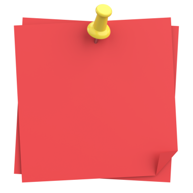 Üç boyutlu not defteri. Yapışkan bir not. 3B illüstrasyon.