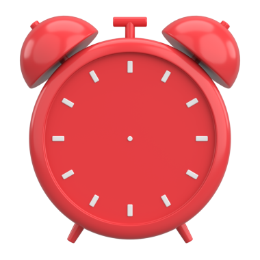 Boş Alarm Saatinin 3B ResmiComment.