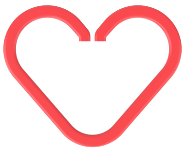 Kağıt Kıskacının 3B illüstrasyonu.