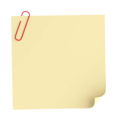 Üç boyutlu not defteri. Yapışkan bir not. 3B illüstrasyon.