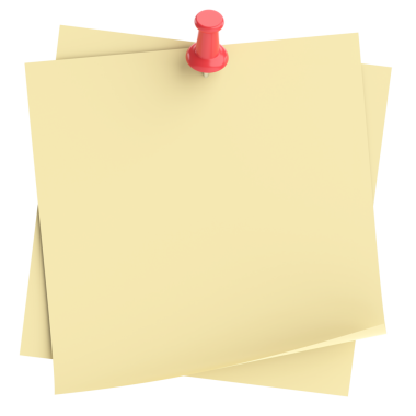 Üç boyutlu not defteri. Yapışkan bir not. 3B illüstrasyon.