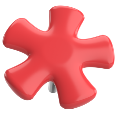 Pimi çek. Çizim iğnesi. Üç boyutlu pim. 3B illüstrasyon.