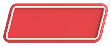 Üç boyutlu düğme. Boş tuş. 3B illüstrasyon.