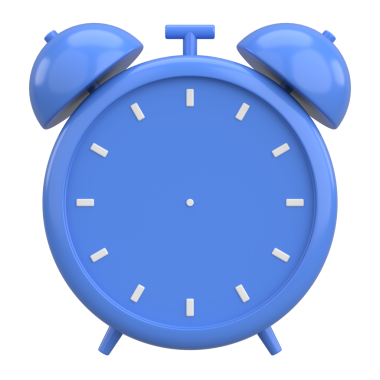 Boş Alarm Saatinin 3B ResmiComment.