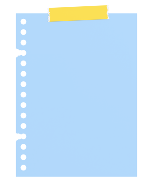 Üç boyutlu not kağıdı. 3B illüstrasyon.