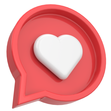 İkon gibi. Düğme gibi. 3B illüstrasyon.