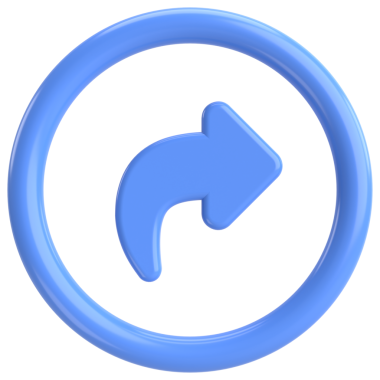 Paylaş düğmesi. Simgeyi paylaş. 3B illüstrasyon.