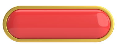 Üç boyutlu düğme. Boş tuş. 3B illüstrasyon.