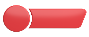 Üç boyutlu düğme. Boş tuş. 3B illüstrasyon.