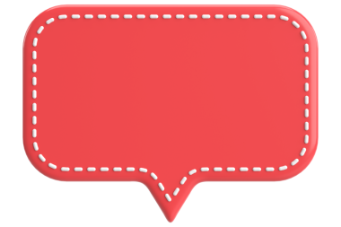 Fiyat etiketi Konuşma balonu. 3B illüstrasyon.