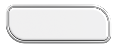 Üç boyutlu düğme. Boş tuş. 3B illüstrasyon.