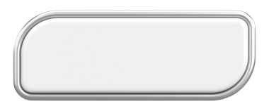 Üç boyutlu düğme. Boş tuş. 3B illüstrasyon.