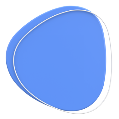 Üç boyutlu Blob. Soyut Metin Kutusu. 3B illüstrasyon.