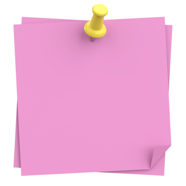 Üç boyutlu not defteri. Yapışkan bir not. 3B illüstrasyon.