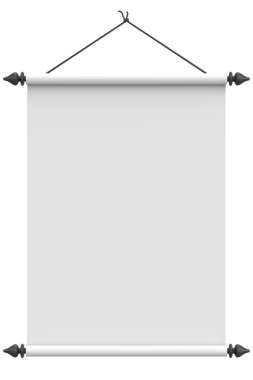Askı kağıdı. Not kağıdının 3 boyutlu illüstrasyonu.