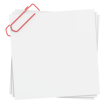 Üç boyutlu not defteri. Yapışkan bir not. 3B illüstrasyon.