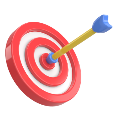 Üç boyutlu başarı simgesi. 3B illüstrasyon.