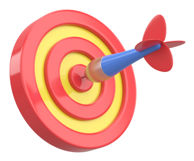 Üç boyutlu başarı simgesi. 3B illüstrasyon.