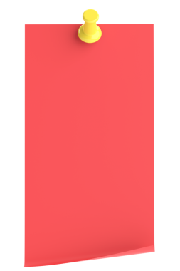 Üç boyutlu not defteri. Yapışkan bir not. 3B illüstrasyon.