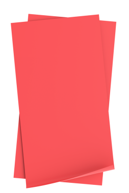 Üç boyutlu not defteri. Yapışkan bir not. 3B illüstrasyon.